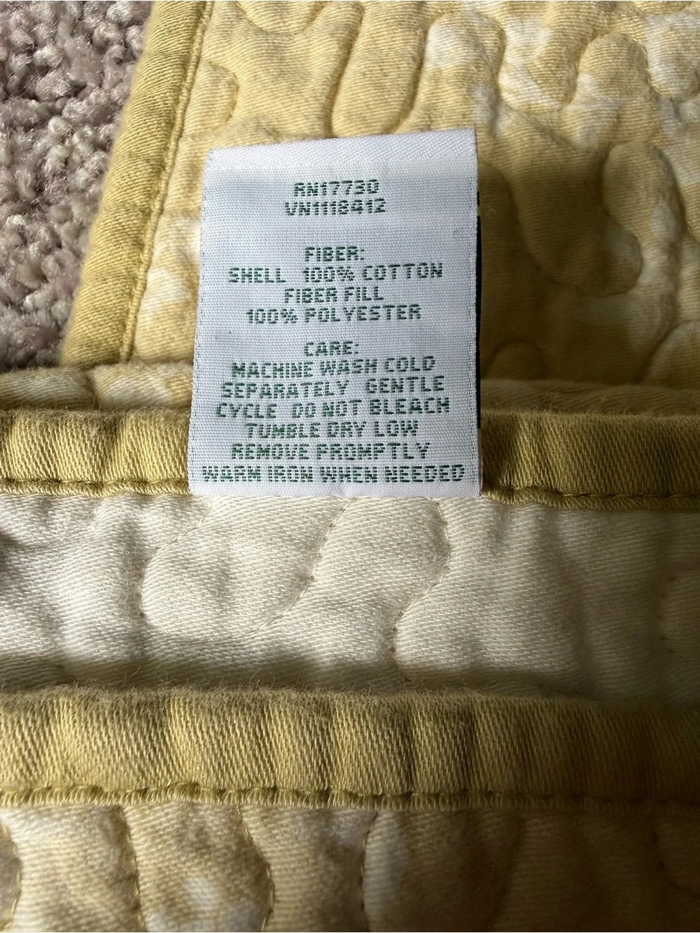 Waverly Home Queen Quilted Bedspread